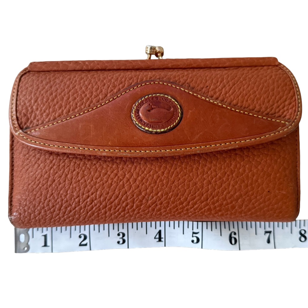 Vintage Dooney & Bourke Wallet with Coin Purse and Check Book Holder - Picture 7 of 10
